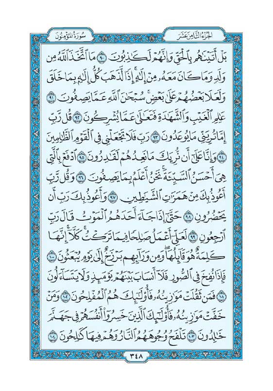 سوره مؤمنون